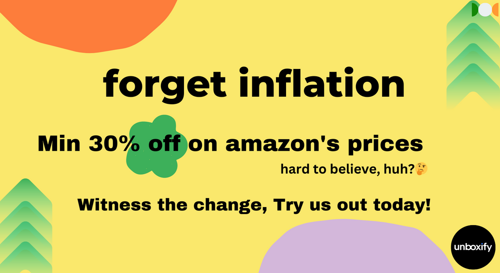 Unboxify store promotion